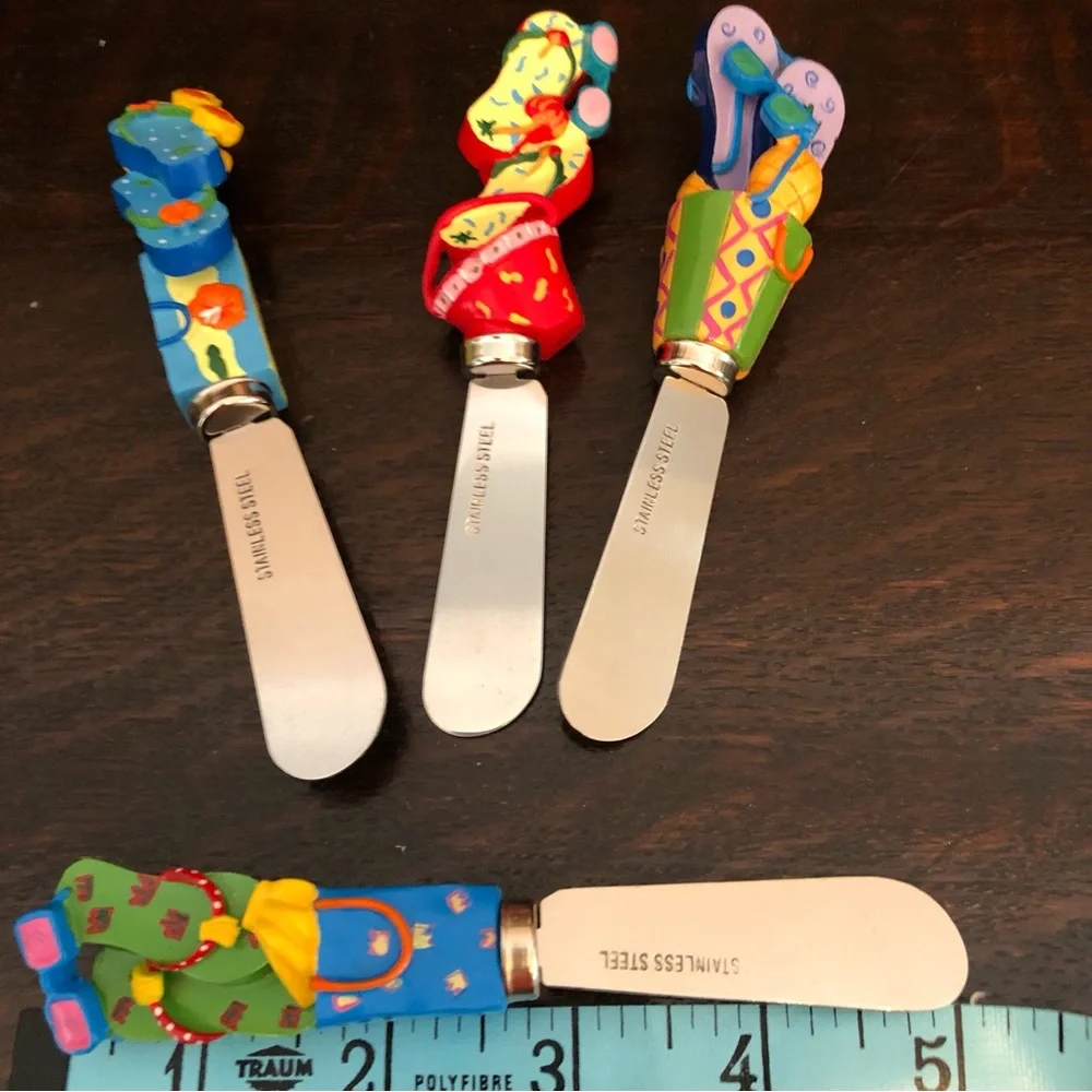 NEW! 4 Ambiance Collections 🩴 Flip Flops 🩴 Spreaders Set (for dips & spreads)